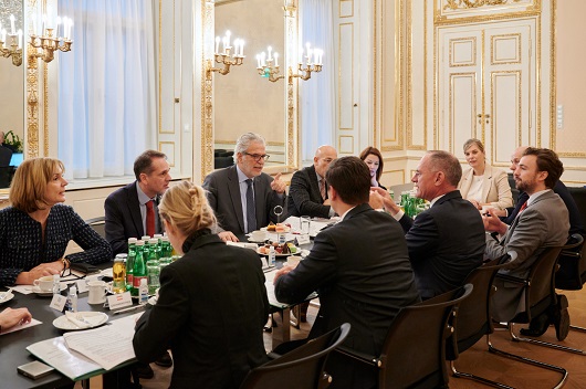 Besuch des Ministers für Klimakrise und Bevölkerungsschutz Herrn Christos Stylianides in Wien